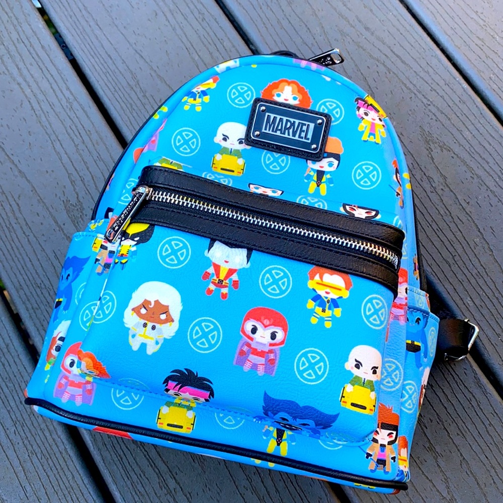 NWT Loungefly X-Men Backpack and Pouch Set